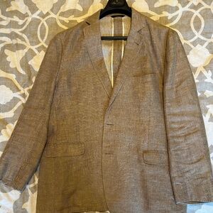 Brooks Brothers Men’s Classic Fit Linen 1818 Blazer Sport Coat